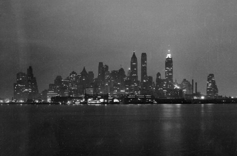 skyline de Manhattan-1938